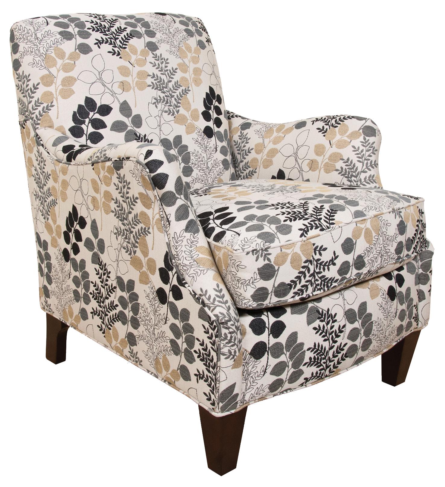 England Gillian Decorative Accent Chair with Charming Transitional